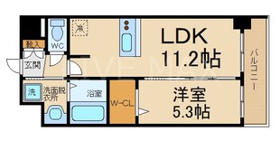 プレデコート西京極の物件間取画像